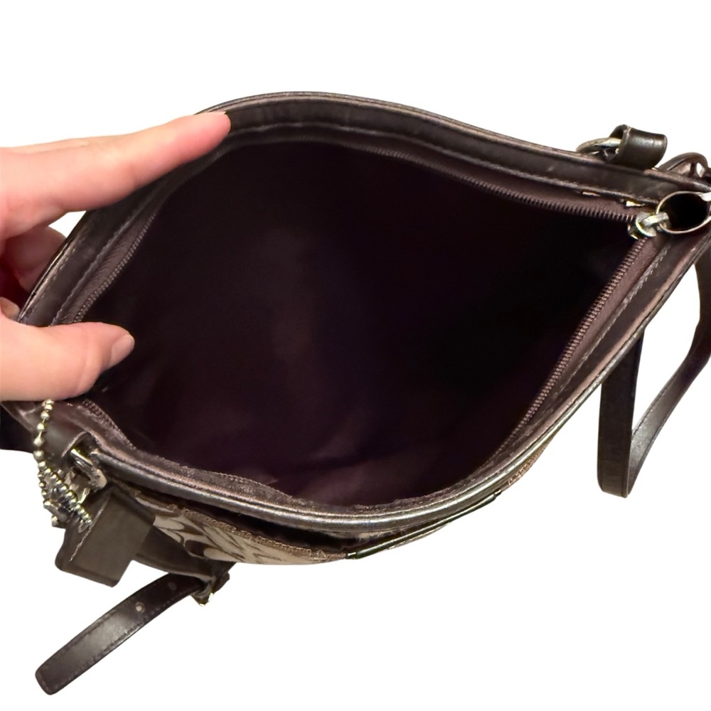 COACH Signature Canvas Crossbody - Picture 6 of 10